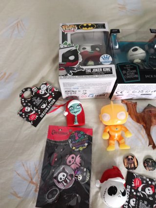 Lote Funko Pop, Jack Skellington, Simspons