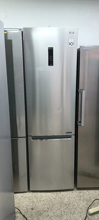 NEVERA L.G NO FROST ENERGÍA A+++ACERO INOXIDABLE