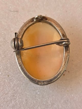 Spilla Cameo Conchiglia Donna