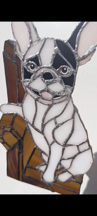 Vitral mascota personalizado