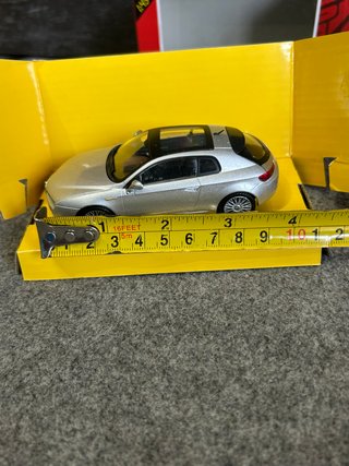 ALFA ROMEO BRERA scala 1/43 CARARAMA 3.2 V6 argent