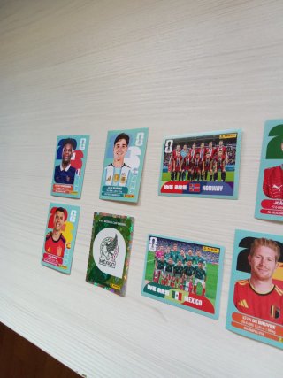 10 cromos Mundial 2026 Panini