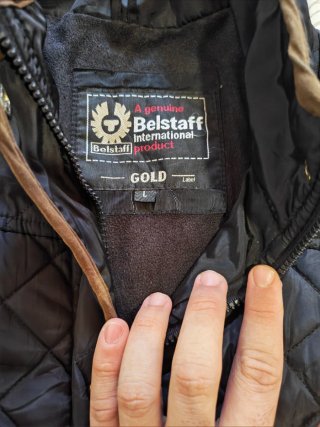 Chaqueta Belstaff Negra Talla L