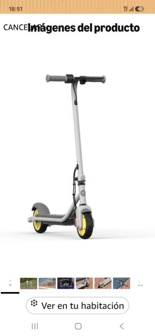 Patinete Eléctrico Infantil 6-10 Años