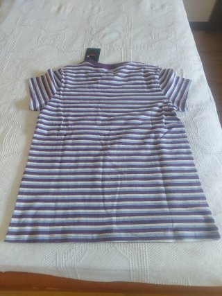 Camiseta Levi's Rayas Morado y Azul
