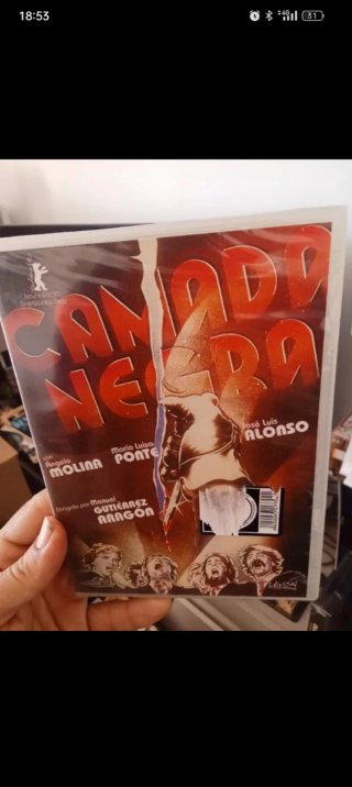 DVD Camada Negra (Español)