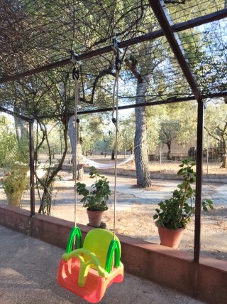 Altalena per bambini colorata