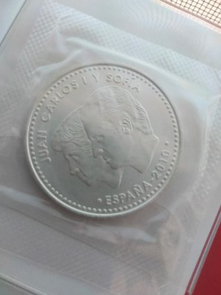 Moneda Plata 20€ Conmemorativa Mundial 2010