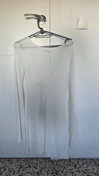 Vestido playa blanco MOLLY BRACKEN Talla S