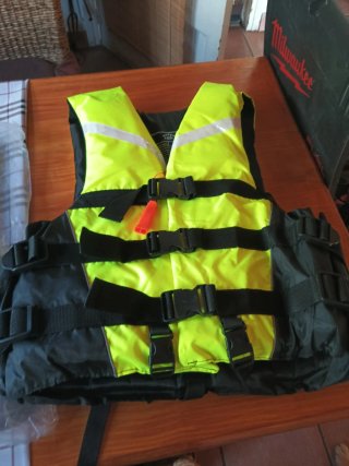 Chaleco salvavidas fluorescente,tengo dos unidades