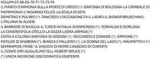 Vinili LP G. Rossini I Grandi Musicisti - 8 dischi