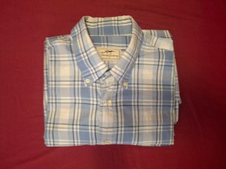 Camisa Thomas Burberry cuadros azul