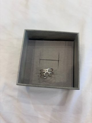Anillo Pandora Plata Circonitas flexible ajustable