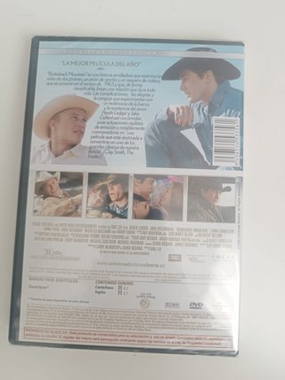 Brokeback Mountain DVD Nuevo Precintado