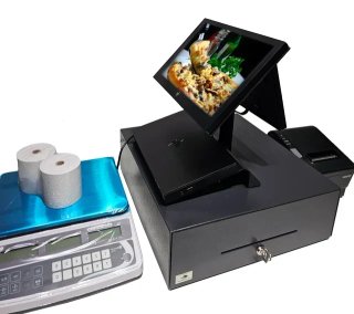 Moderno TPV marca HP con i5 para Tienda + equipo