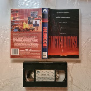 METEORITOS! VHS Película Terror Sci-Fi Español