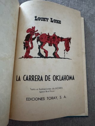 Lucky Luke: La Carrera de Oklahoma - Edición 1964