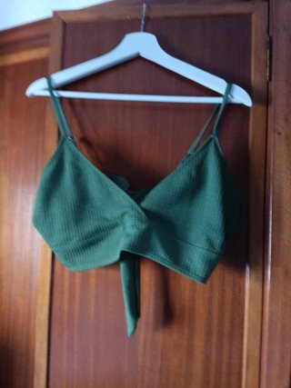 Bikini verde de dos piezas