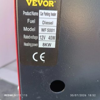 Calefacción VEVOR 8KW Diesel 12V