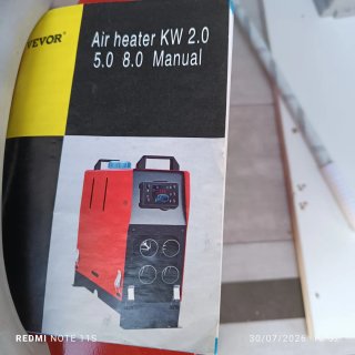 Calefacción VEVOR 8KW Diesel 12V