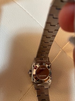 Orologio Cartier Lady Santos Acciaio Automatico