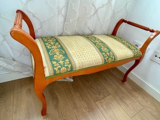 Banqueta Diván Estilo Luis XIV Neoclásico