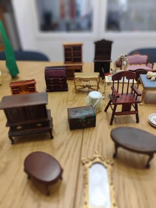 Muebles Casa Muñecas Miniatura