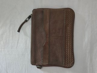 Pochete/Maleta de Mão Masculina Marrom