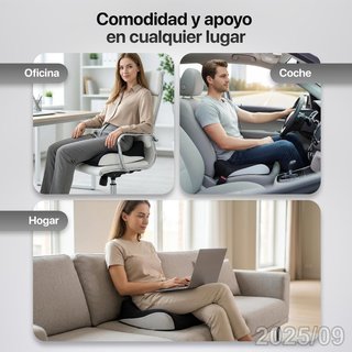 MORPAN Cojin Coxis Ergonomico Asiento 49x39x12cm
