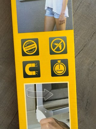 Mosquitera SIN USO, NUEVA para ventana