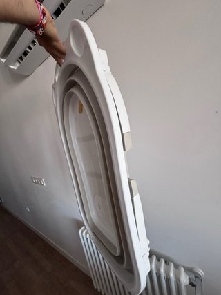 Bañera Bebé Plegable + Hinchable Viaje