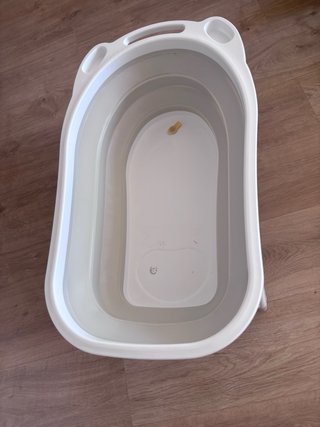 Bañera Bebé Plegable + Hinchable Viaje