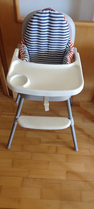 Trona bebé plegable