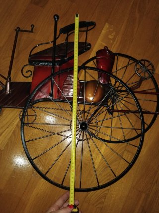 Bicicleta Decorativa Metal y Madera