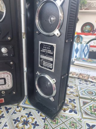 Radio CD N-X-211 Flight Case Vintage
