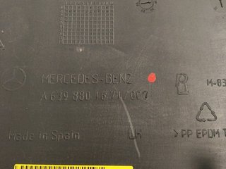 PUNTERA PARAGOLPES TRASERA IZQUIERDA MERCEDES-BEN