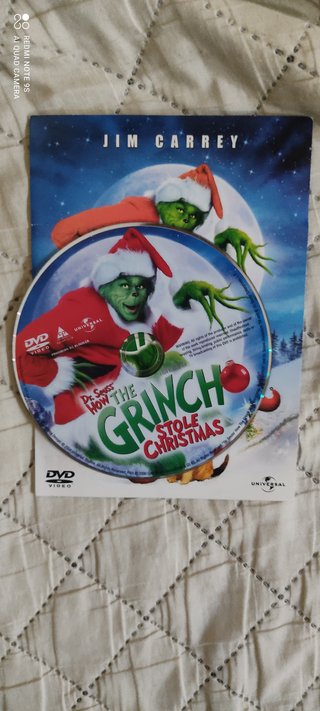 El Grinch DVD Jim Carrey Español