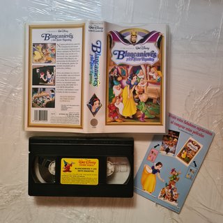 Blancanieves y los Siete Enanitos VHS Disney
