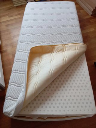 Colchón 90x190 cm de espuma viscoelástica