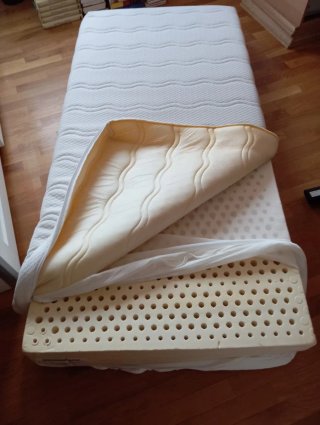 Colchón 90x190 cm de espuma viscoelástica