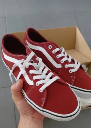 Zapatillas Vans Rojas
