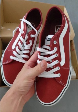 Zapatillas Vans Rojas