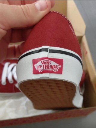 Zapatillas Vans Rojas