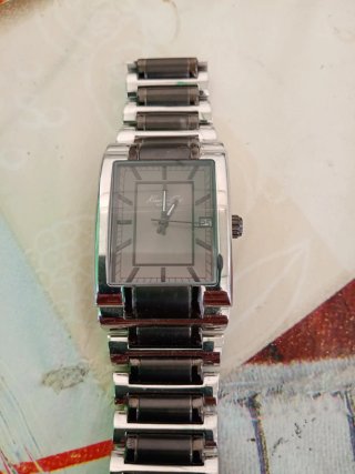 Orologio Kenneth Cole Rettangolare Argento Nero