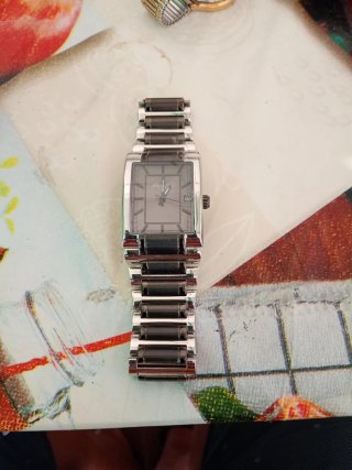 Orologio Kenneth Cole Rettangolare Argento Nero