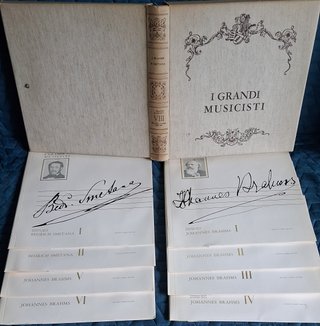 Vinili LP “J.Brahms/B. Smetana” 9 dischi