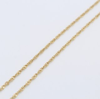 Cadena oro de 18k. Peso: 6.63 gr.