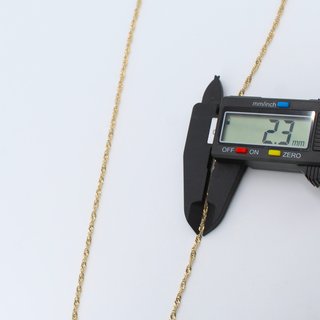 Cadena oro de 18k. Peso: 6.63 gr.