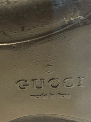 Scarpe Gucci Nere  Pezzo da collezione