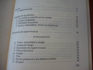 MANUAL DEL AVENTURERO TECNICAS DE SUPERVIVENCIA